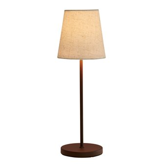 Bezprzewodowa lampka stołowa z abażurem Tyra Watt Veke